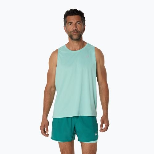 Мъжки потник за бягане ASICS Core Singlet oasis green