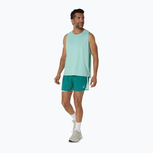 Мъжки потник за бягане ASICS Core Singlet oasis green