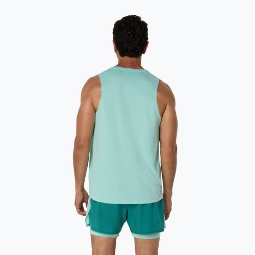 Мъжки потник за бягане ASICS Core Singlet oasis green