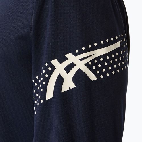 Мъжка блуза с дълъг ръкав за бягане ASICS Icon LS 1/2 Zip midnight