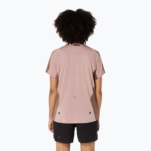 Дамска тениска за бягане ASICS Fujitrail Elite Top neutral pink/taupe grey