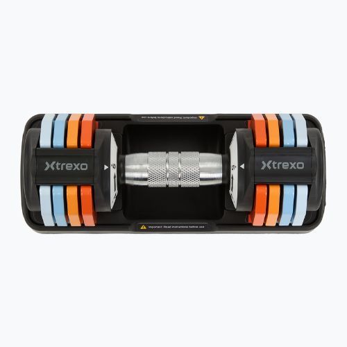 Комплект регулируеми дъмбели XTREXO 2 x 5 kg multicolor