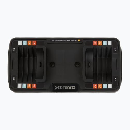 Комплект регулируеми дъмбели XTREXO 2 x 10 kg multicolor