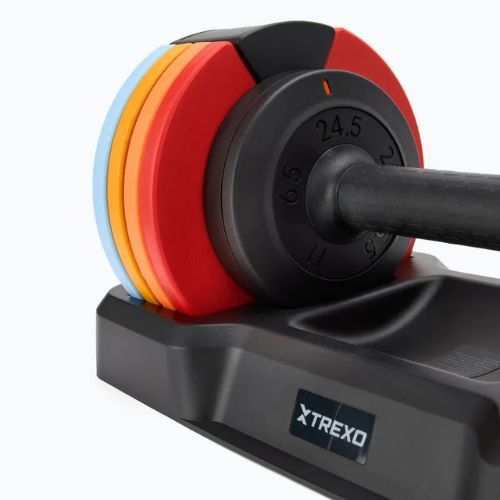 Регулируем дъмбел TREXO 25 kg multicolor