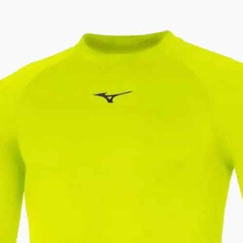 Мъжка блуза с дълъг ръкав за бягане Mizuno Uni Core yellow/ navy