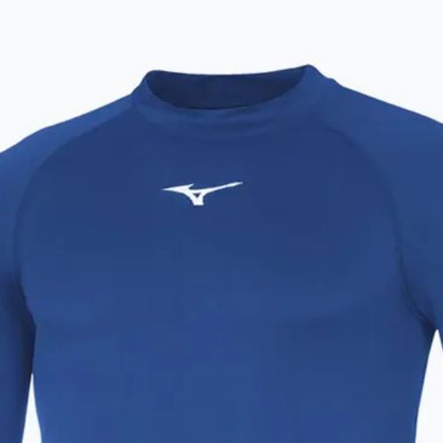 Мъжка блуза с дълъг ръкав за бягане Mizuno Uni Core royal/ white