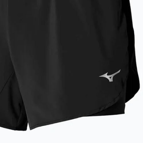 Дамски шорти за бягане Mizuno 2in1 4.5 black