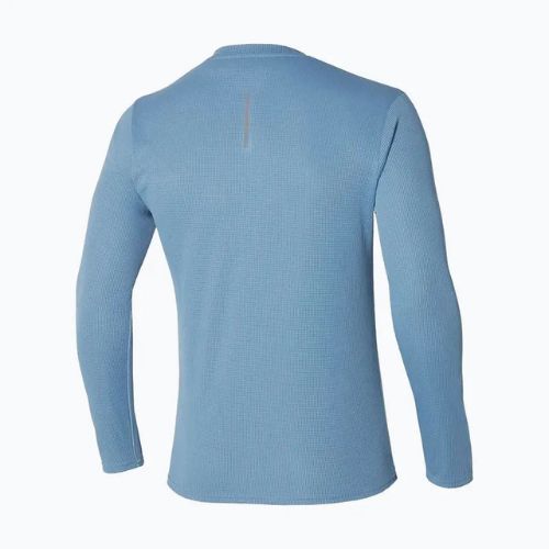 Мъжка блуза с дълъг ръкав за бягане Mizuno Dryaeroflow Half Zip parisian blue
