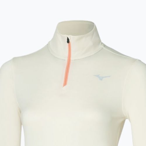 Дамска блуза с дълъг ръкав за бягане Mizuno Impulse Core Half Zip pristine
