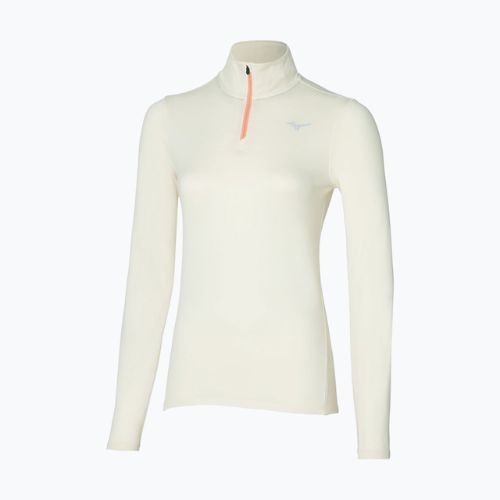 Дамска блуза с дълъг ръкав за бягане Mizuno Impulse Core Half Zip pristine