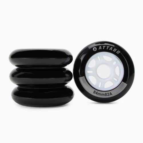 Колела за ролери ATTABO 84 mm 4 бр. black