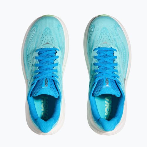 Дамски обувки за бягане HOKA Clifton 10 Wide skyward blue/cielo blue