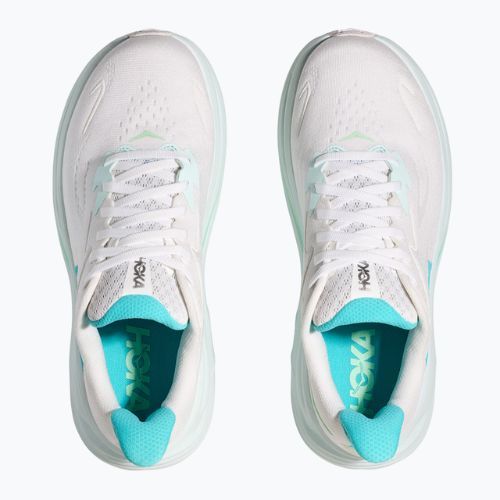 Дамски обувки за бягане HOKA Clifton 10 white/cielo blue