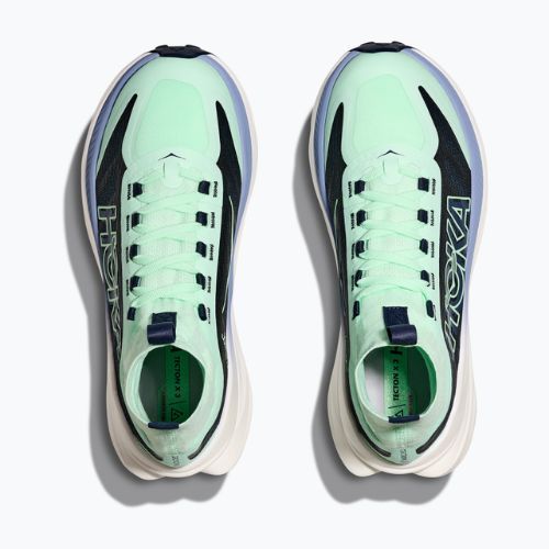 Дамски обувки за бягане HOKA Tecton X 3 mint fluorite/varsity navy