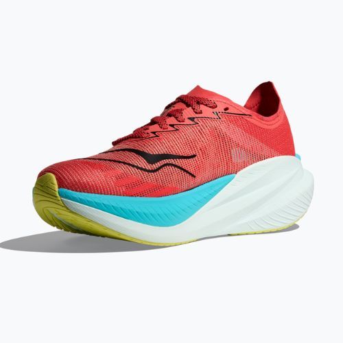 Дамски обувки за бягане HOKA Mach X 2 grapefruit/electric coral