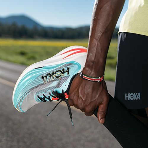 Детски обувки за бягане HOKA Cielo X1 2.0 frost/black