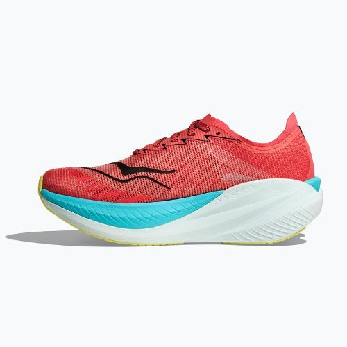 Мъжки обувки за бягане HOKA Mach X 2 grapefuit/electric coral