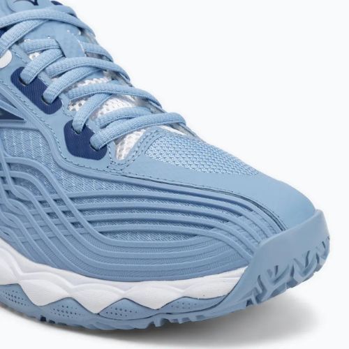 Дамски обувки за тенис Mizuno Wave Enforce Tour 2 CC bel air blue/ white/ bellwether blue