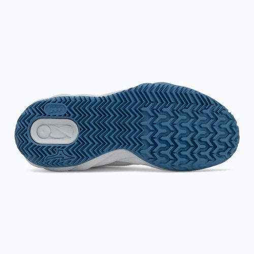 Дамски обувки за тенис Mizuno Wave Enforce Court CC white/ parisian blue/ plein air