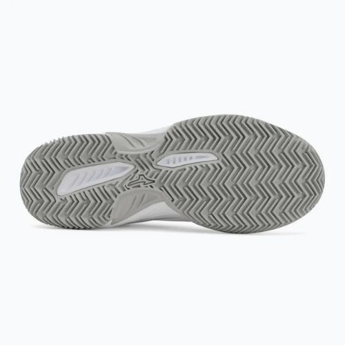 Дамски обувки за тенис Mizuno Break Shot 5 CC white/ ultimate gray/ harbor mist