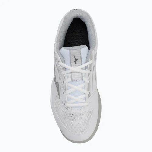 Дамски обувки за тенис Mizuno Break Shot 5 CC white/ ultimate gray/ harbor mist