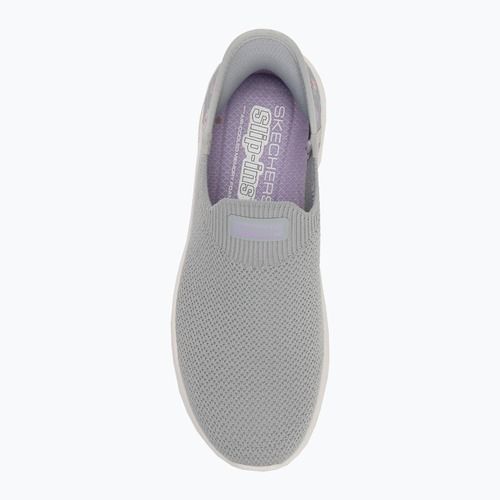 Дамски обувки SKECHERS Go Walk Flex Sunset Rose gray/lavender