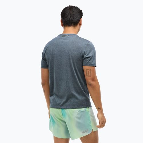 Мъжка тениска за бягане HOKA GlideTech varsity navy