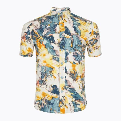 Тениска за бягане HOKA SkyRun Polo sun run print