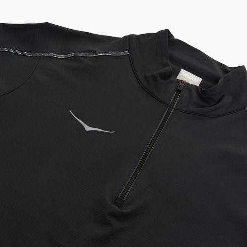 Мъжки суитшърт за бягане HOKA GlideTech Quarter Zip black