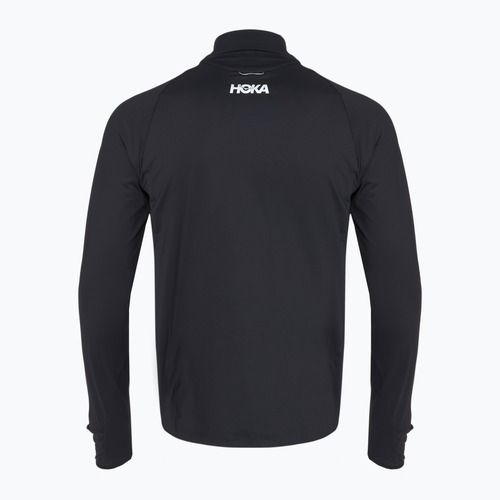 Мъжки суитшърт за бягане HOKA GlideTech Quarter Zip black