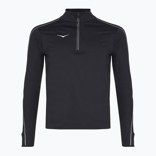 Мъжки суитшърт за бягане HOKA GlideTech Quarter Zip black