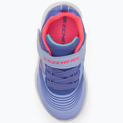 Детски обувки SKECHERS Microspec Advance lavender/pink