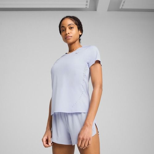 Дамска тениска за бягане PUMA Run Cloudspun Тениска cool neather/heather
