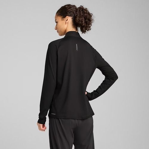Дамски суитшърт за бягане PUMA Run Velocity Cloudspun 1/4 Zip puma black