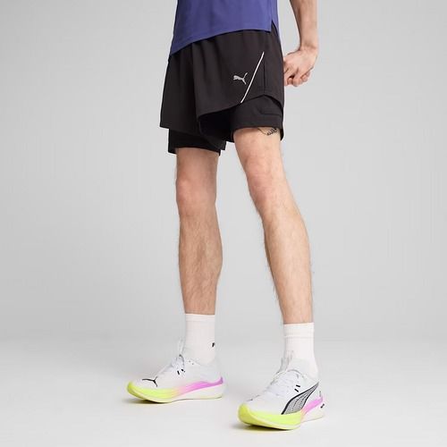 Мъжки къси панталони за бягане Puma Run Ultrawave 2IN1 5“ puma black