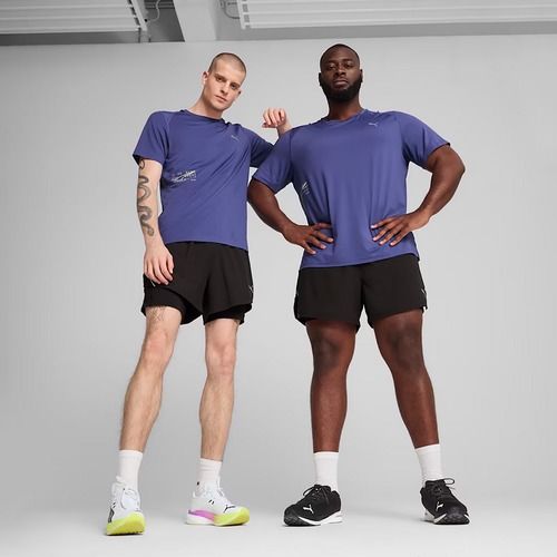 Мъжки къси панталони за бягане Puma Run Ultrawave 2IN1 5“ puma black