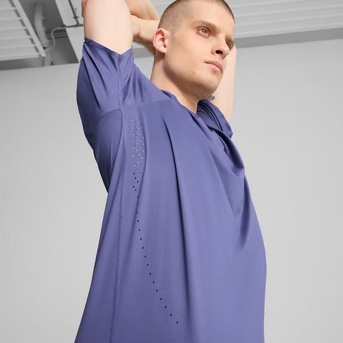 Мъжка тениска за бягане PUMA Run Cloudspun Tee blue crystal