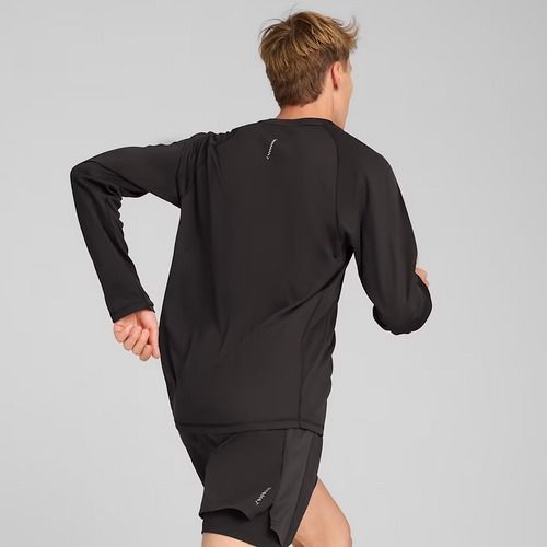 Мъжка блуза с дълъг ръкав за бягане PUMA Run Velocity Poly puma black