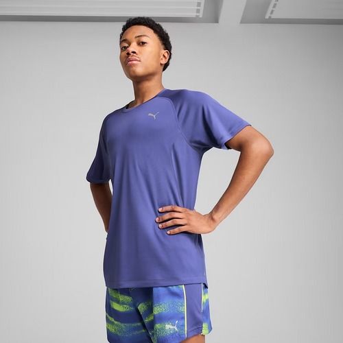 Мъжка тениска за бягане PUMA Run Velocity Tee blue crystal