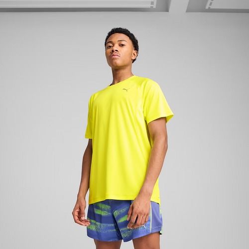 Мъжка тениска за бягане PUMA Run Velocity Tee Poly lemon sherbert