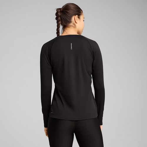 Дамска блуза с дълъг ръкав за бягане PUMA Run Velocity Poly puma black