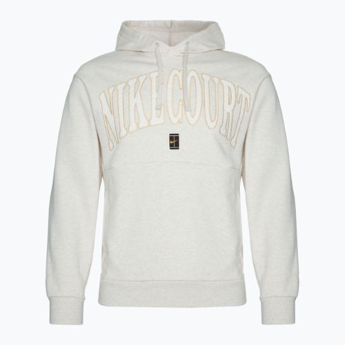 Мъжки суитшърт за тенис Nike Court Dri-Fit Heritage Hoodie light orewood brown / pale ivory