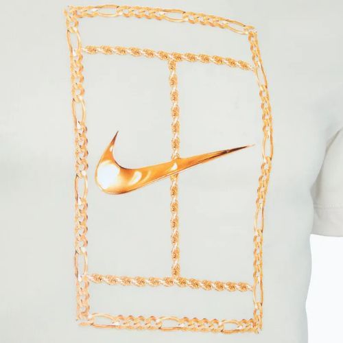 Мъжка тениска за тенис Nike Court Dri-FIT светло кестеняво