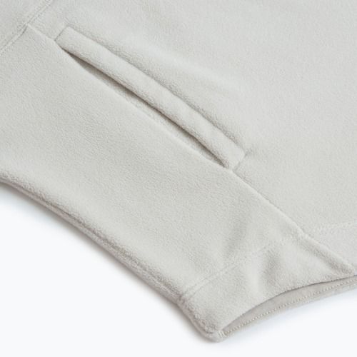 Дамски суитшърт Nike One Therma-FIT светло кафяво/бяло