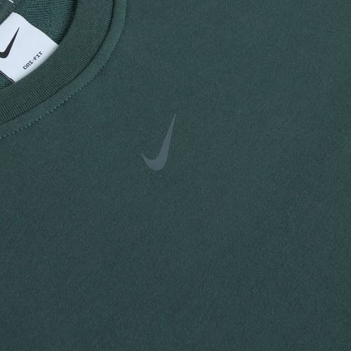 Nike Dri-FIT One Crew Neck French Terry дамски суитшърт vintage green/ black