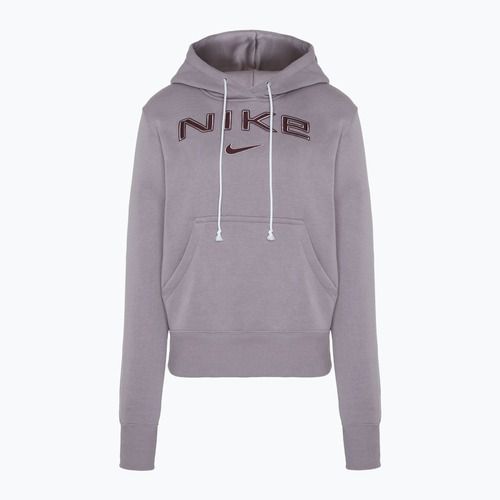 Дамски суитшърт Nike Sportswear Phoenix Fleece HM9751 lightt violet ore / burgundy crush