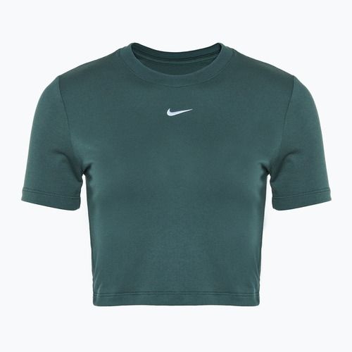 Дамска тениска Nike Sportswear Essential vintage green / white