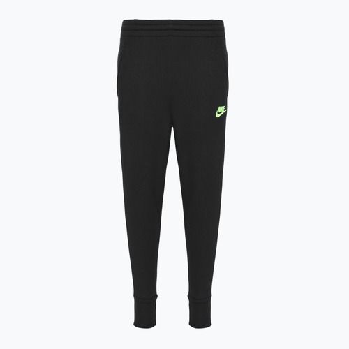 Детски панталон Nike Sportswear Club Fleece black / volt