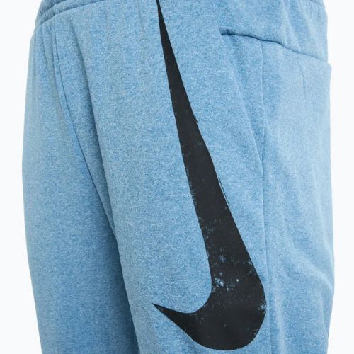 Мъжки панталони Nike Therma-FIT Fitness aegean storm / heather / aegean storm / black