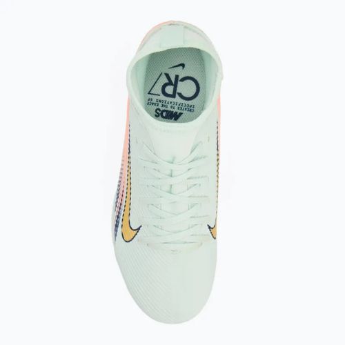 Детски футболни обувки Nike Superfly 10 Club Mercurial Dream Speed FG/MG Jr barely green/crimson pulse/metallic gold coin